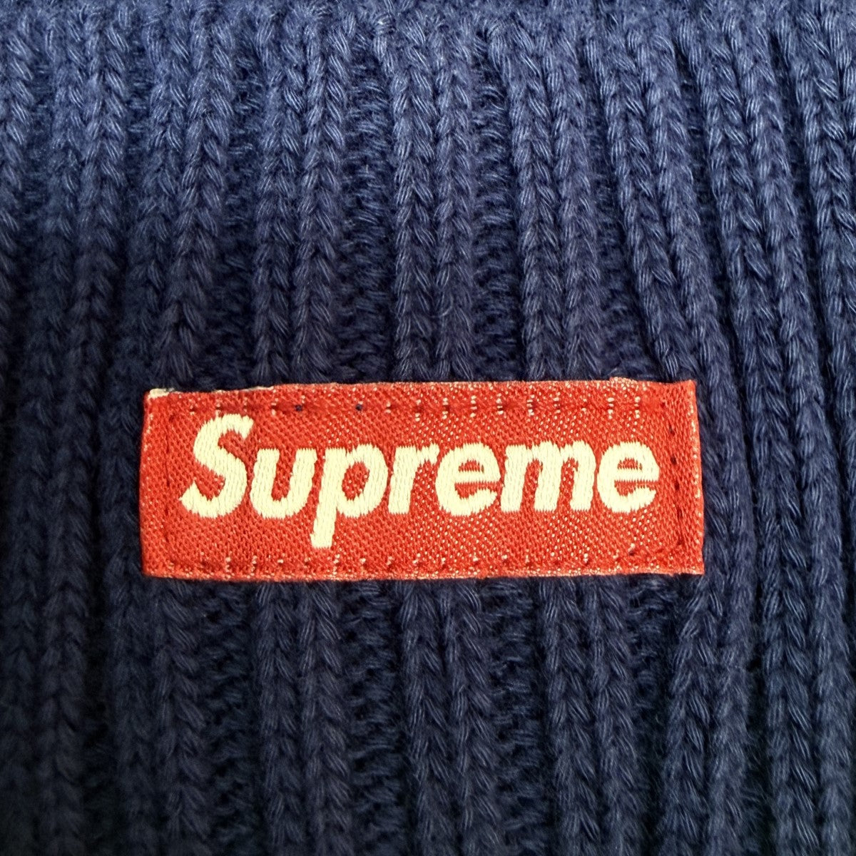 25SS/Overdyed Beanie Light Navy／オーバーダイビーニーニットキャップ ライトネイビー