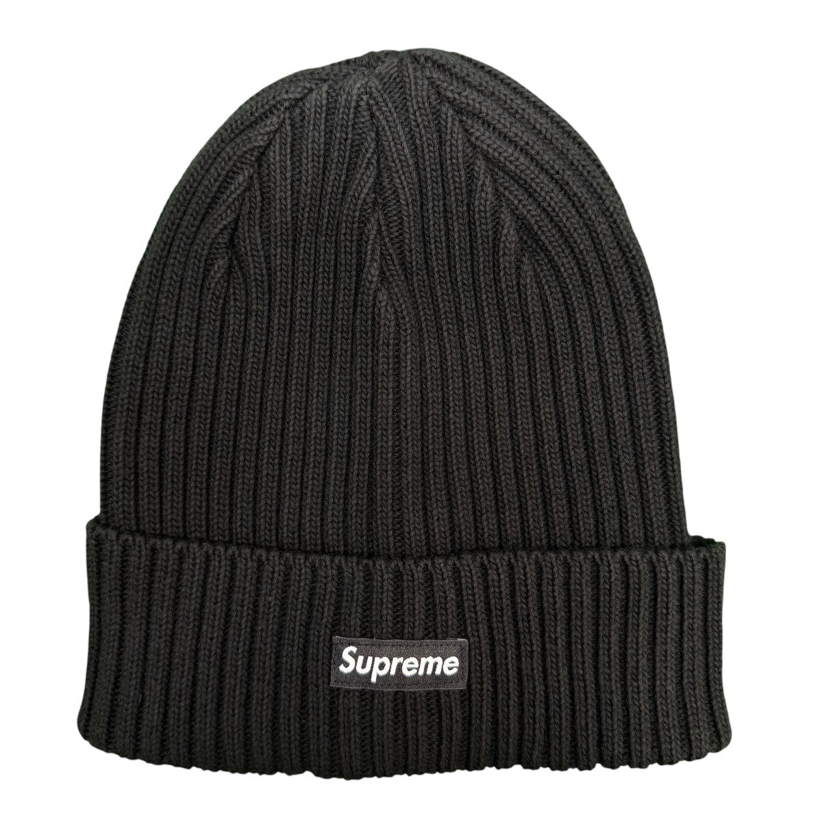 25SS/Overdyed Beanie Black／オーバーダイ ビーニーニットキャップ