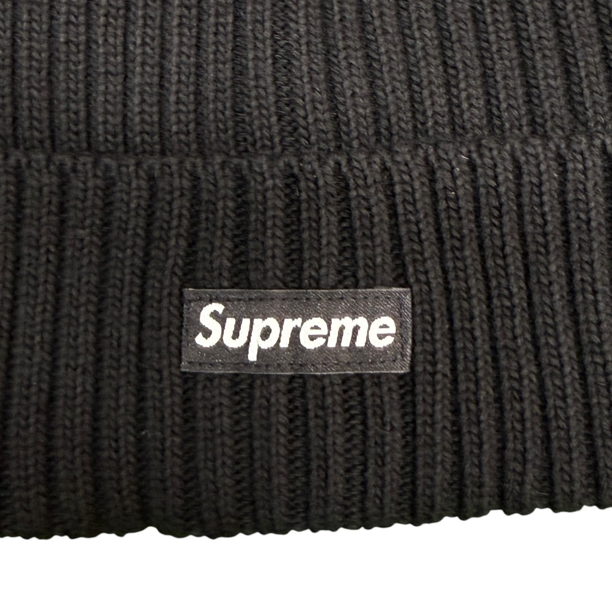 25SS/Overdyed Beanie Black／オーバーダイ ビーニーニットキャップ
