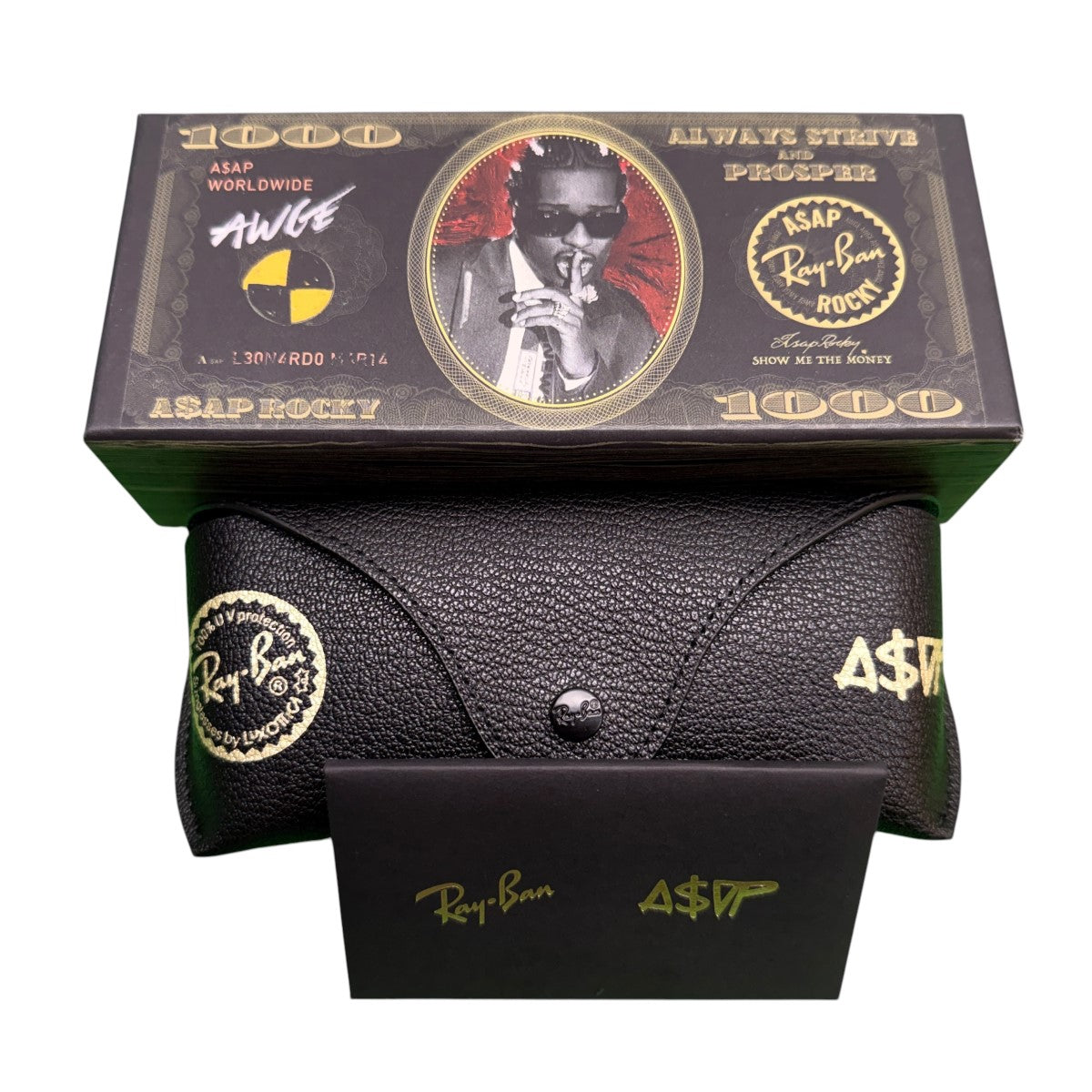 RB3929 BY A$AP ROCKY／コラボオーバルサングラス/RB3929 001/73