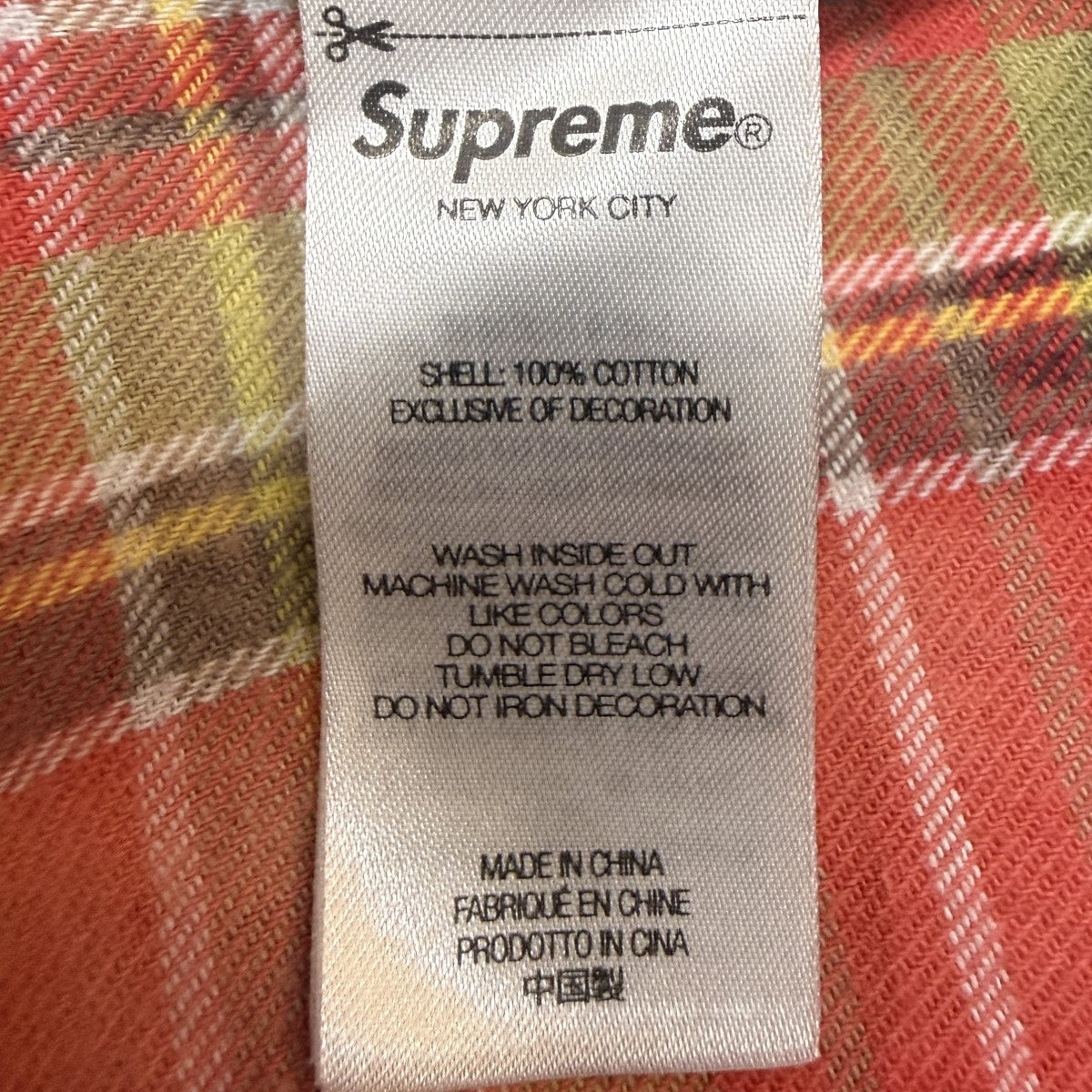 25AW/The Exorcist Flannel Shirt／エクソシストフランネルシャツ