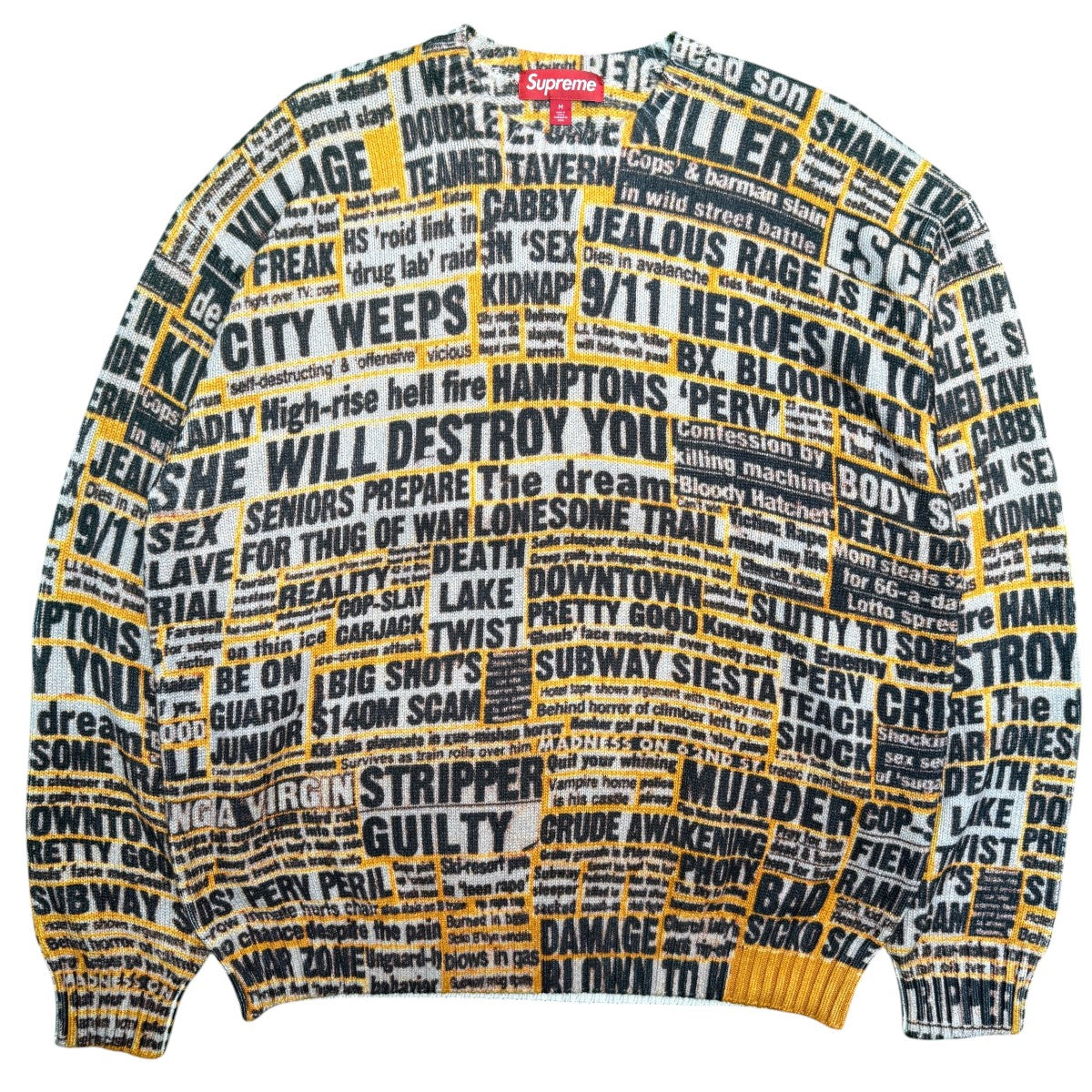 25AW/Dash Snow Sweater／ダッシュスノーセーター