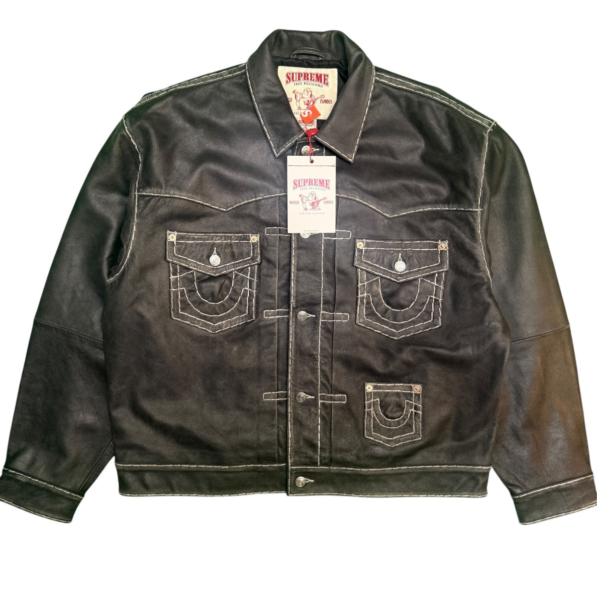 25AW/Leather Trucker Jacket／レザートラッカージャケット