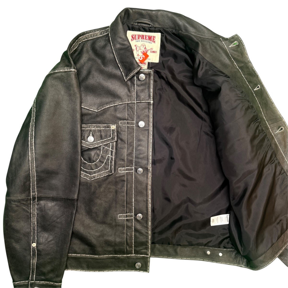 25AW/Leather Trucker Jacket／レザートラッカージャケット