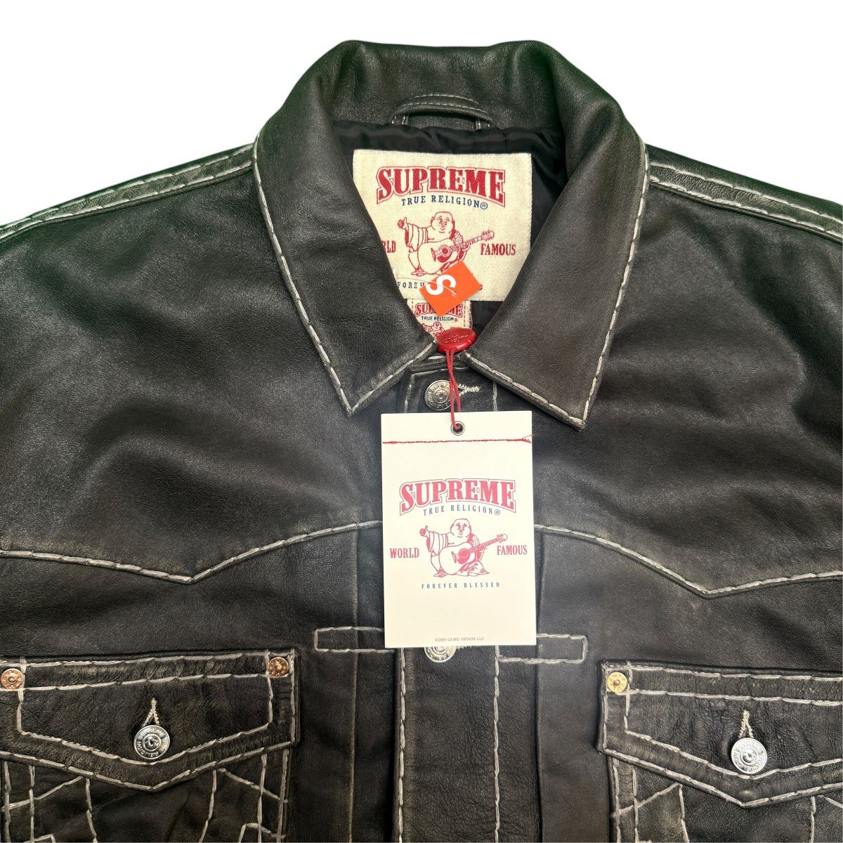25AW/Leather Trucker Jacket／レザートラッカージャケット