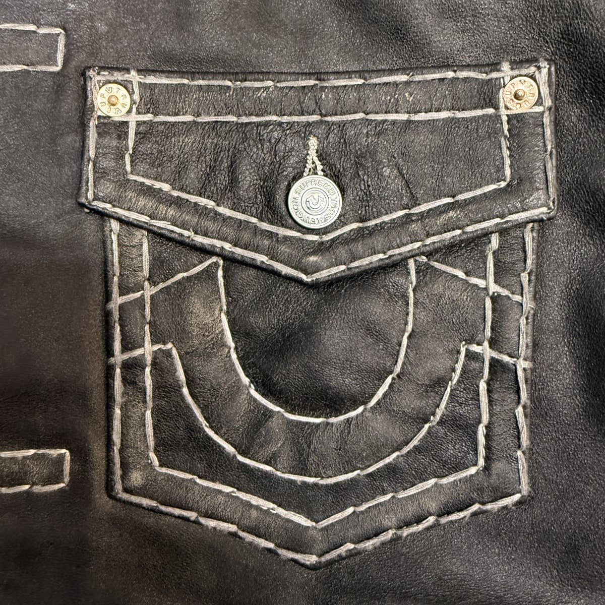 25AW/Leather Trucker Jacket／レザートラッカージャケット