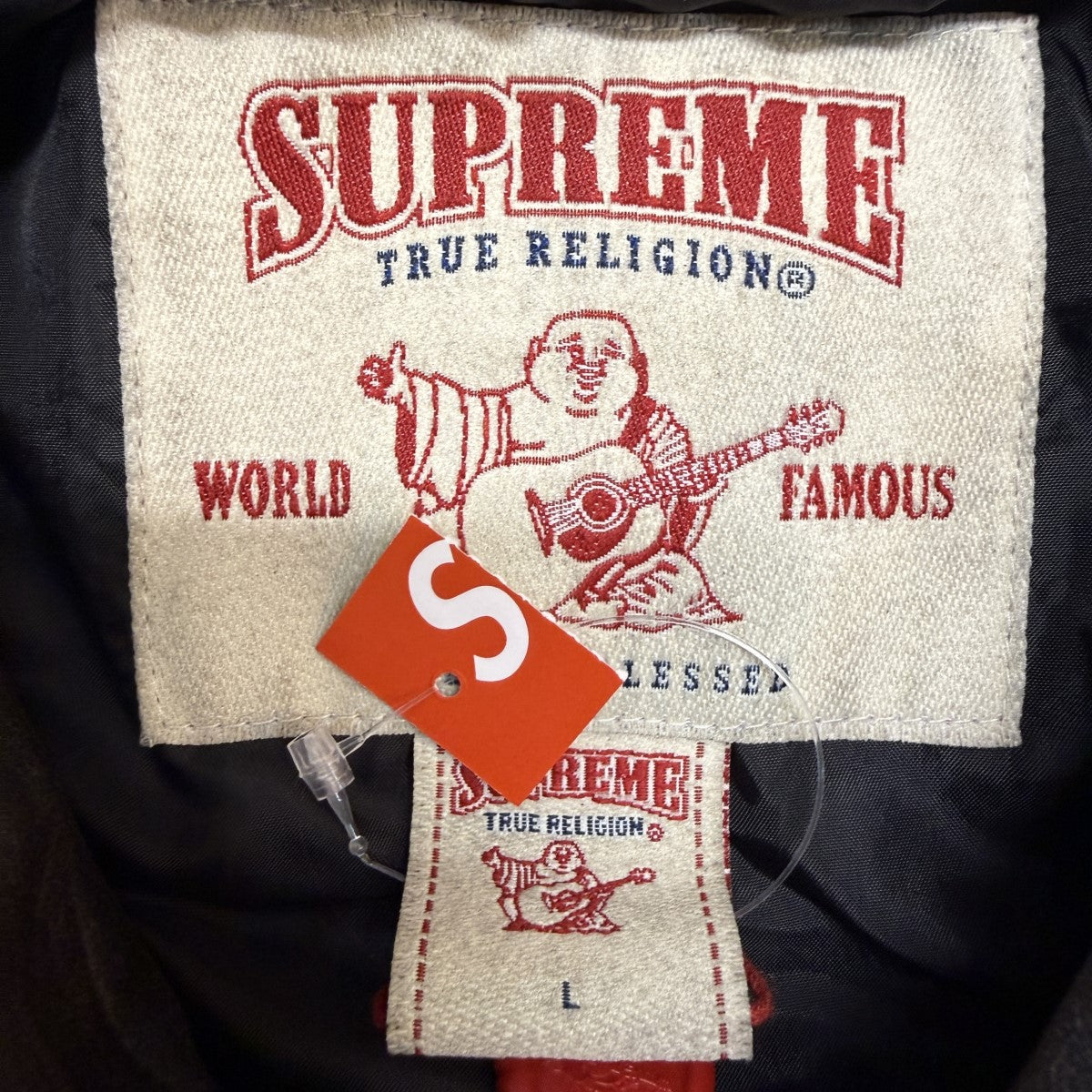 Supreme×TRUE RELIGION 25AW/Leather Trucker Jacket／レザー