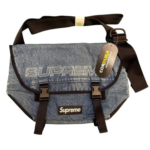 Supreme(シュプリーム) 25AW/Denim Messenger Bag Washed Indigo
