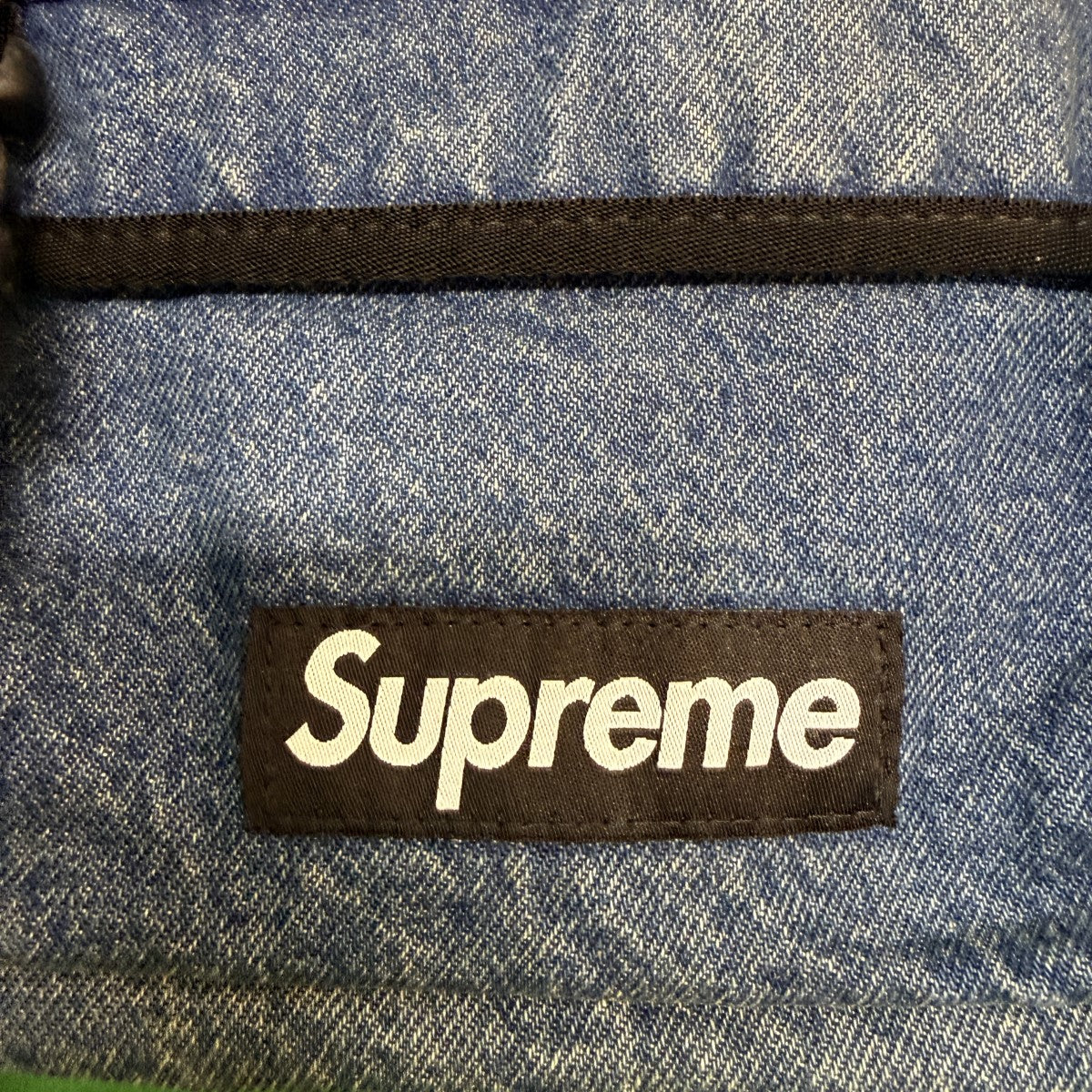25AW/Denim Messenger Bag Washed Indigo／デニムメッセンジャーバッグ