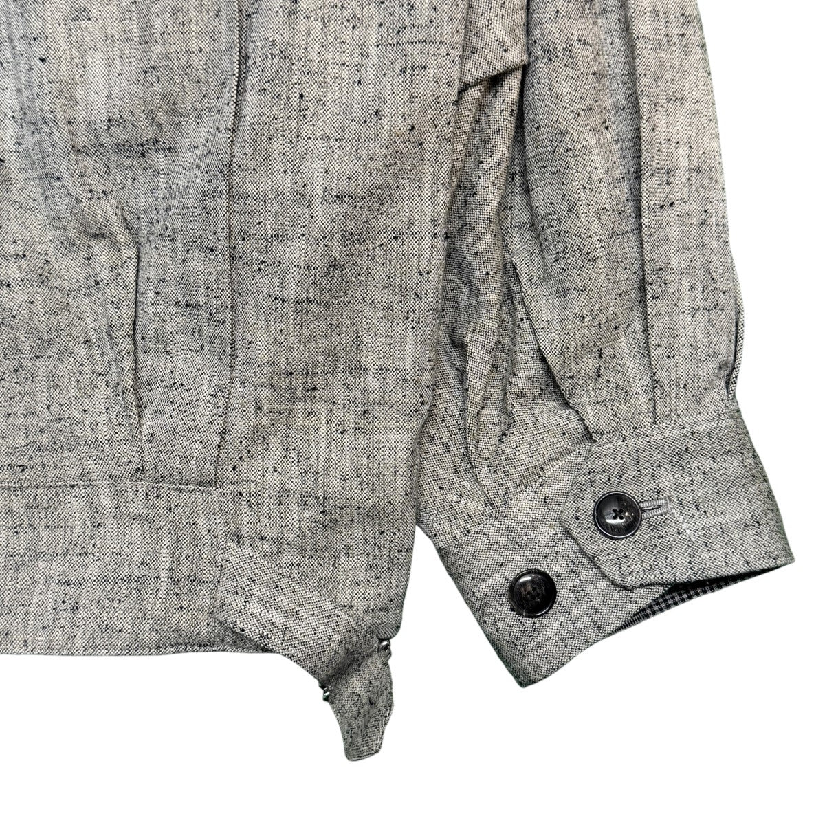 26SS/THE HARRINGTON／MOKU IVORY／ハリントンジャケット/V16602