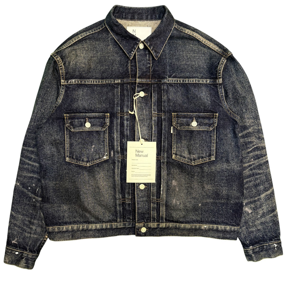 26SS/#006 2ND T-BACK JACKET／セカンドTバックデニムジャケット/2026SSJK-YY-0003