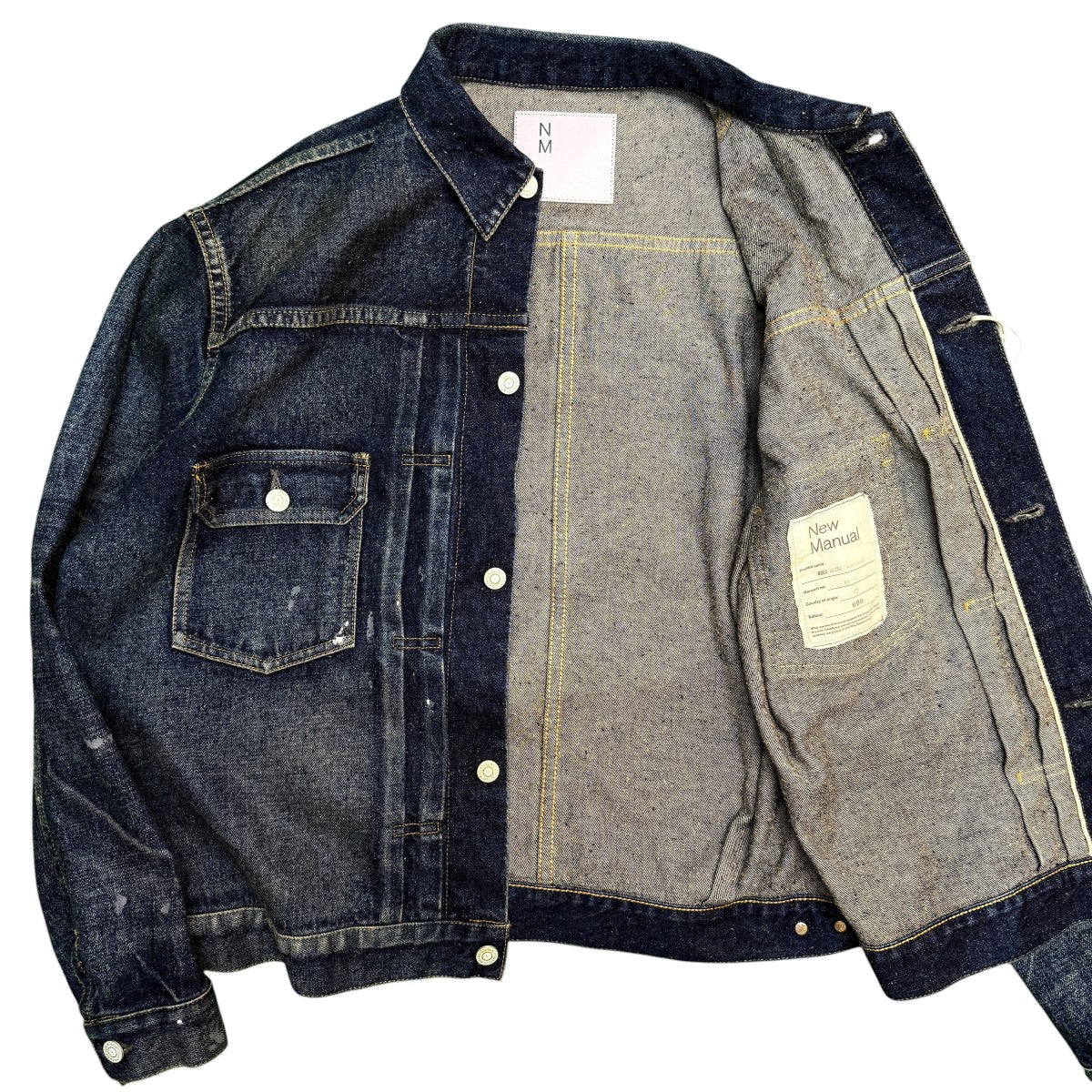 26SS/#006 2ND T-BACK JACKET／セカンドTバックデニムジャケット/2026SSJK-YY-0003
