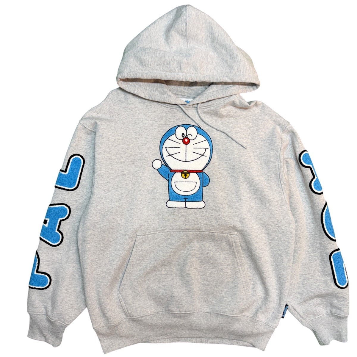 25AW/DORAEMON HOODGrey Marl／ドラえもんパーカー