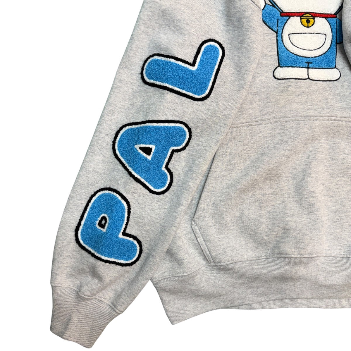 25AW/DORAEMON HOODGrey Marl／ドラえもんパーカー
