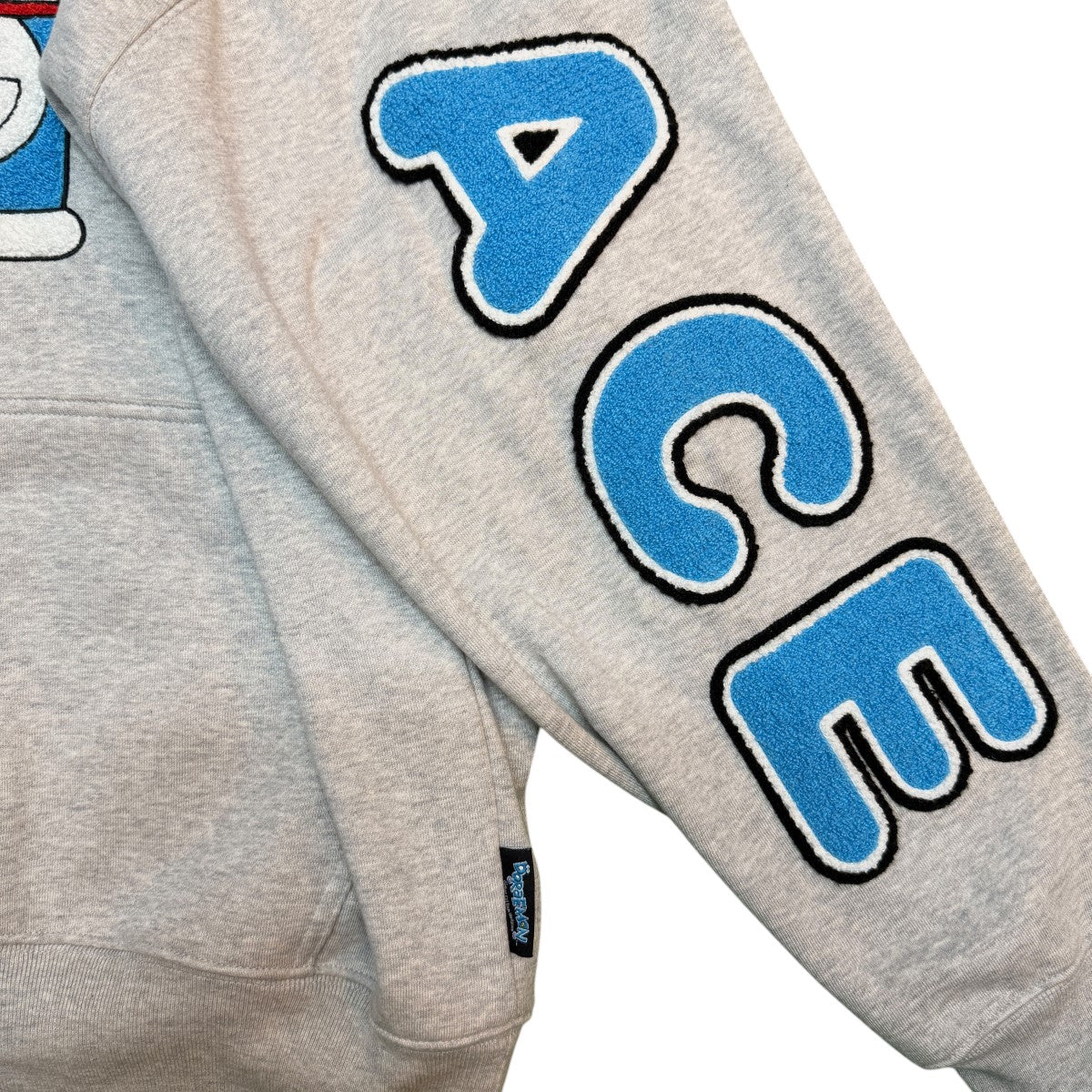 25AW/DORAEMON HOODGrey Marl／ドラえもんパーカー