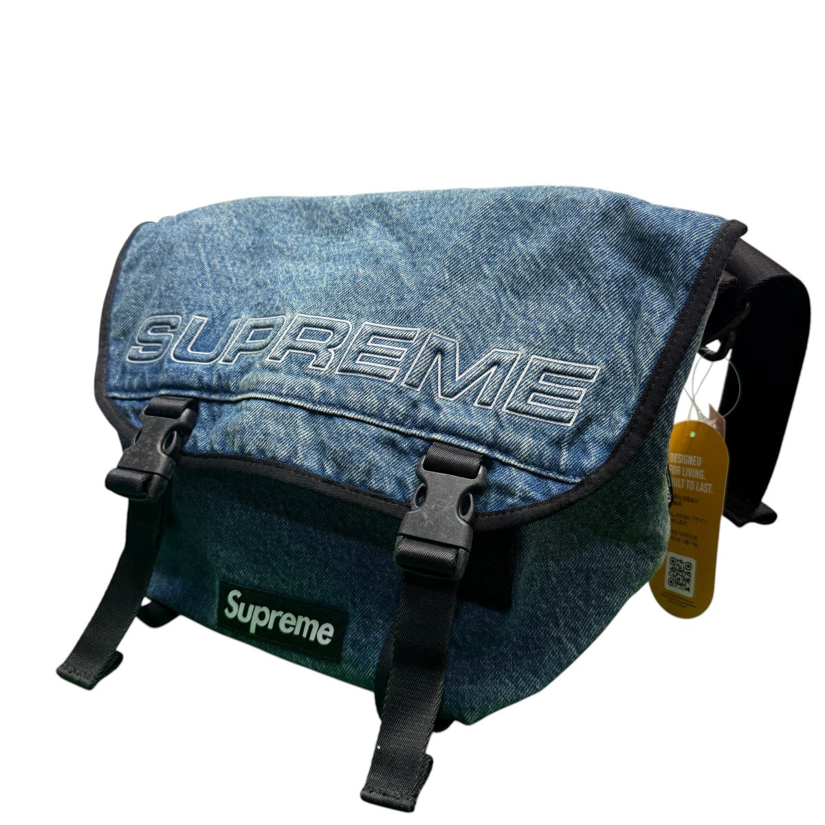 25AW/Denim Messenger Bag Washed Indigo／Washed Indigoデニムメッセンジャーバッグ
