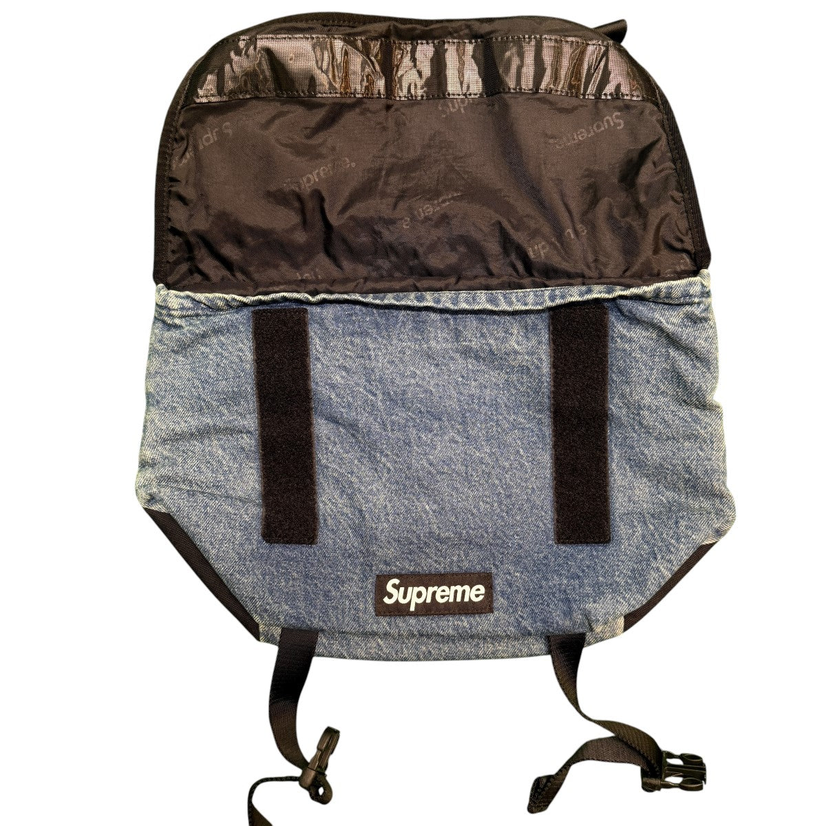 25AW/Denim Messenger Bag Washed Indigo／Washed Indigoデニムメッセンジャーバッグ