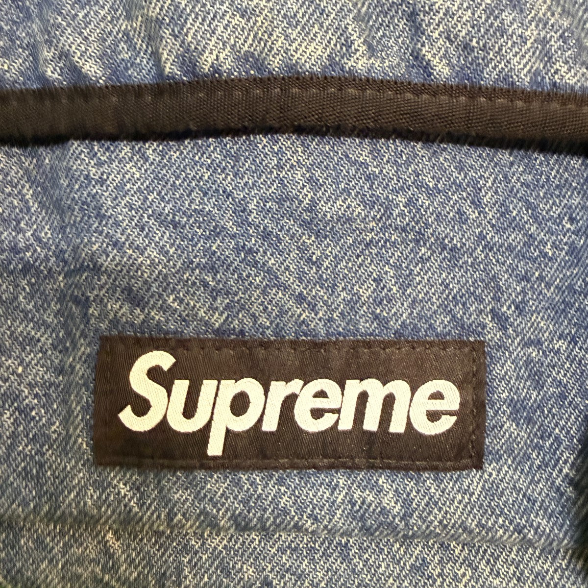 25AW/Denim Messenger Bag Washed Indigo／Washed Indigoデニムメッセンジャーバッグ
