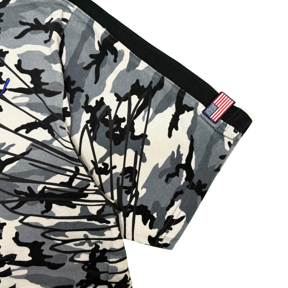 25AW/Crane S／S Top／Black Camo／クレーンショートスリーブトップ