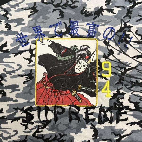25AW/Crane S／S Top／Black Camo／クレーンショートスリーブトップ