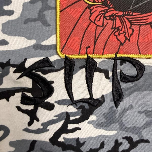 25AW/Crane S／S Top／Black Camo／クレーンショートスリーブトップ