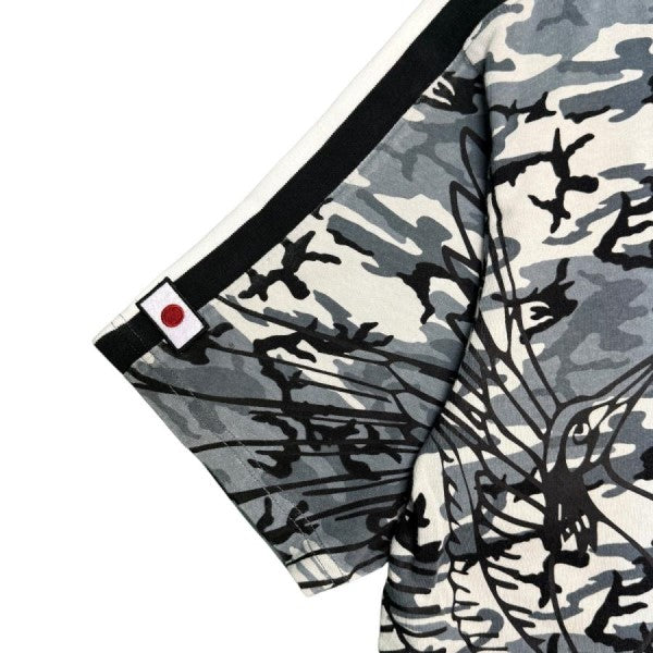 25AW/Crane S／S Top／Black Camo／クレーンショートスリーブトップ