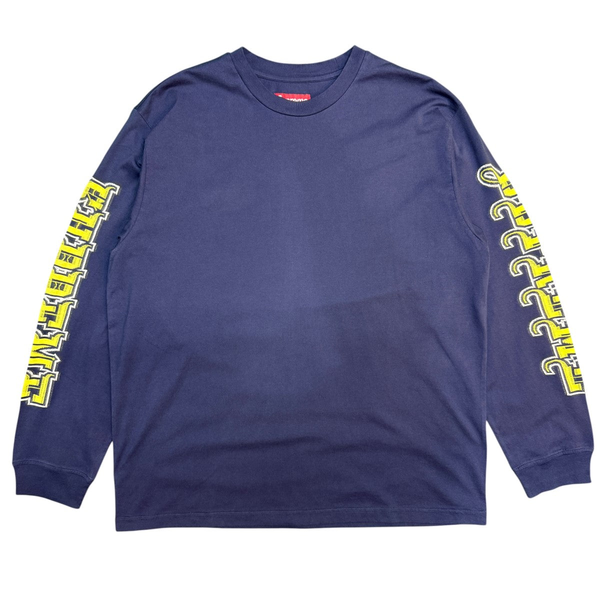 25AW/Intarsia Sleeve L／S Top／インターシャスリーブロングスリーブTシャツ