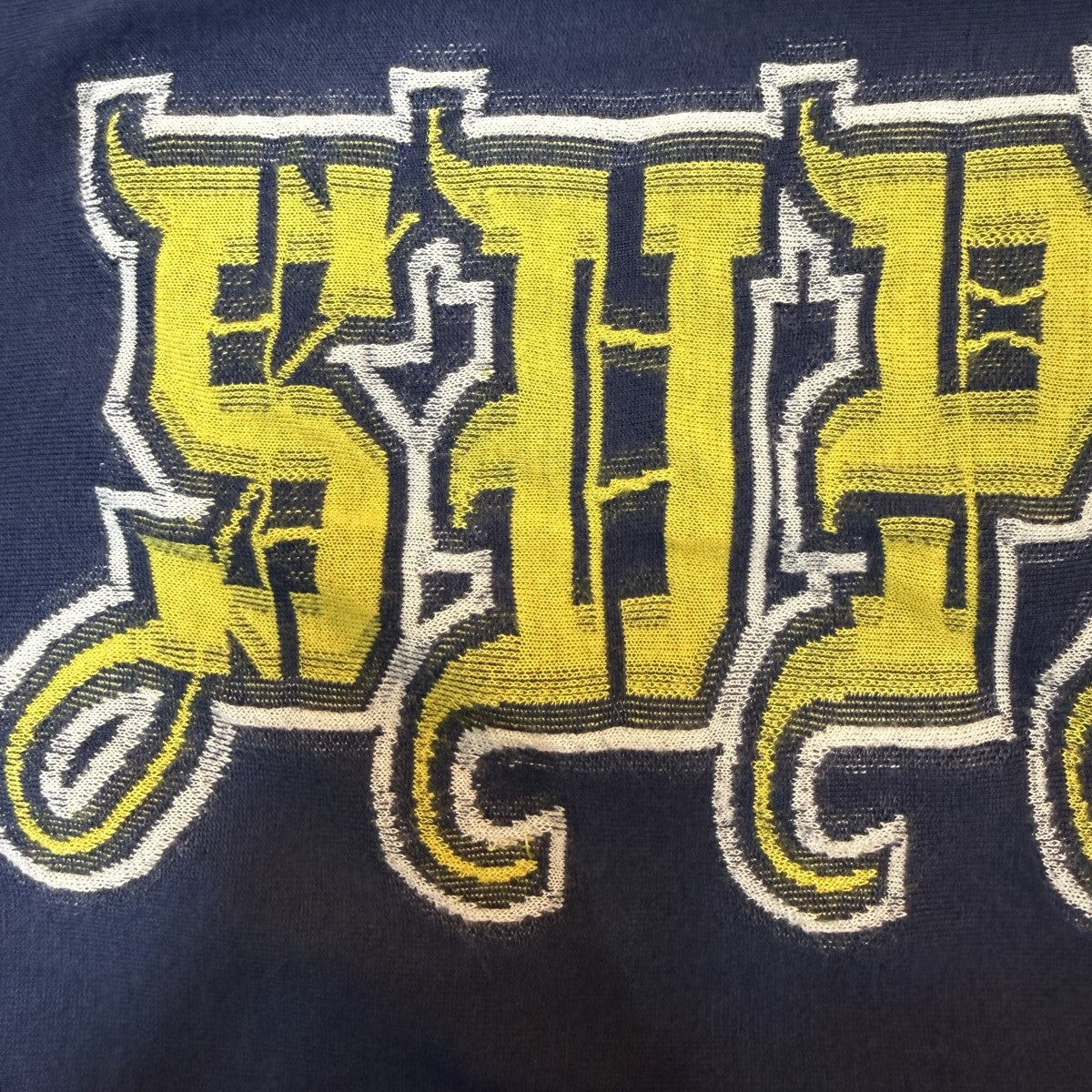 25AW/Intarsia Sleeve L／S Top／インターシャスリーブロングスリーブTシャツ