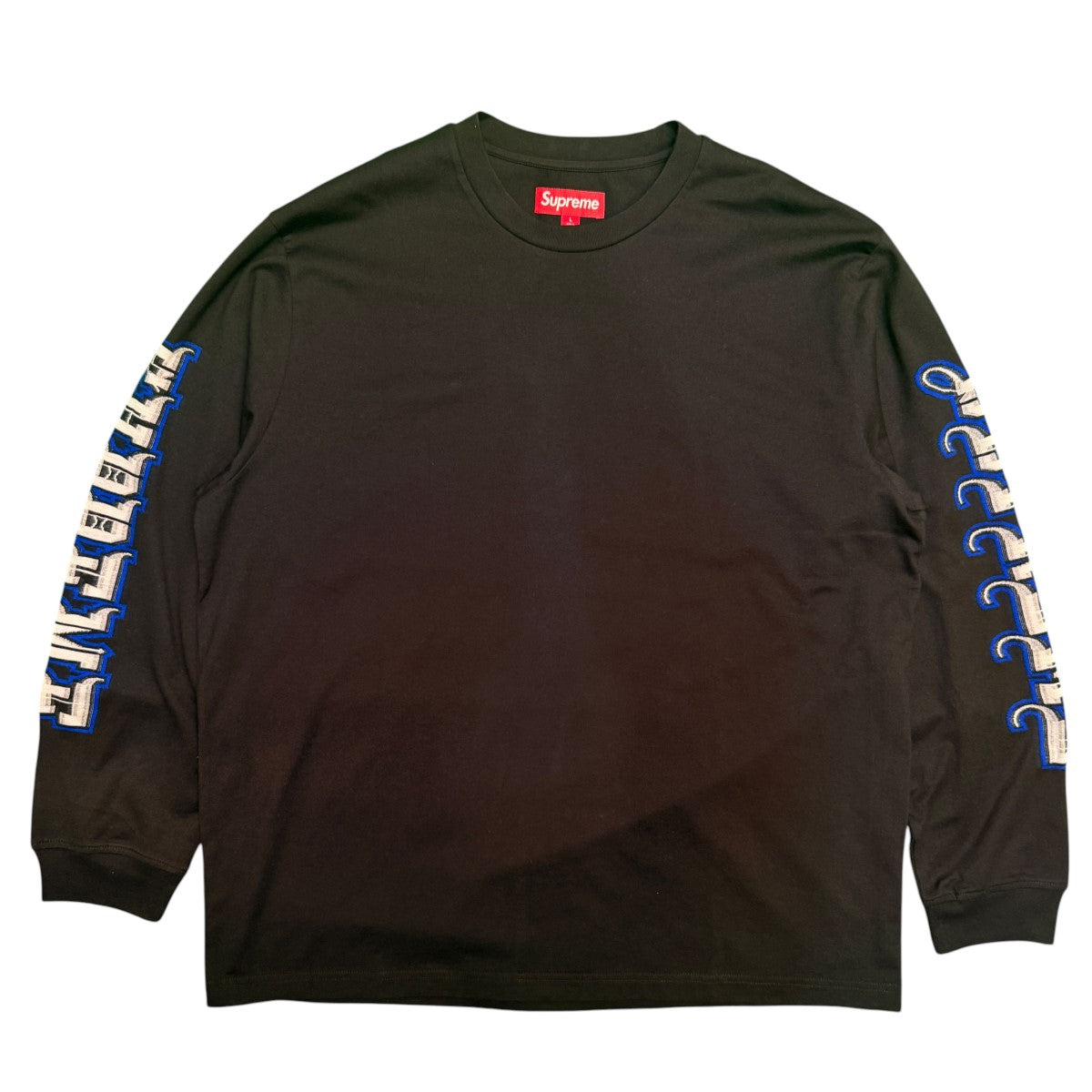 25AW/Intarsia Sleeve L／S Top／インターシャスリーブロングスリーブTシャツ