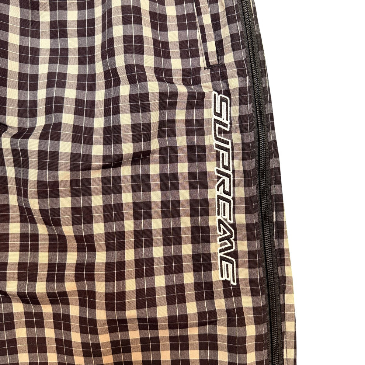 25AW/Plaid Warm Up Pant／プラッドウォームアップパンツ