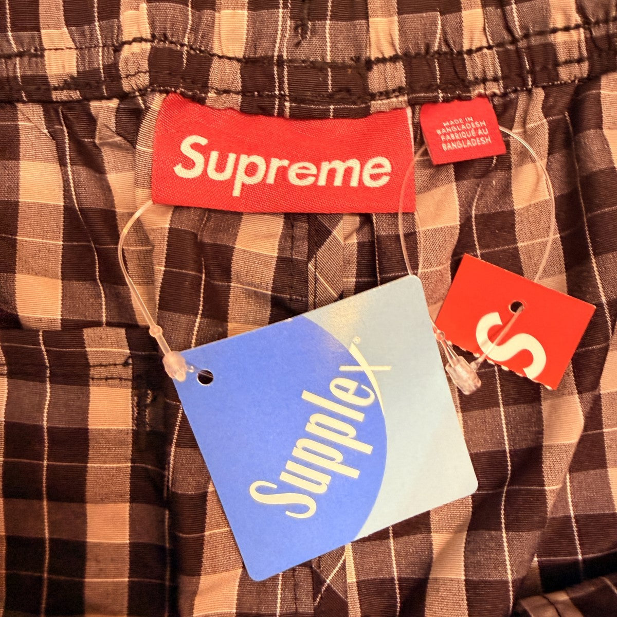 25AW/Plaid Warm Up Pant／プラッドウォームアップパンツ