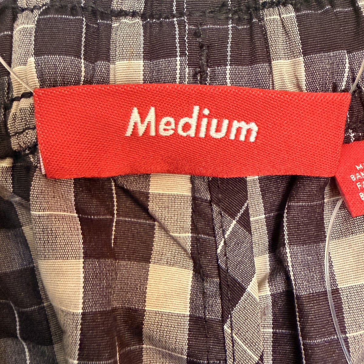 25AW/Plaid Warm Up Pant／プラッドウォームアップパンツ