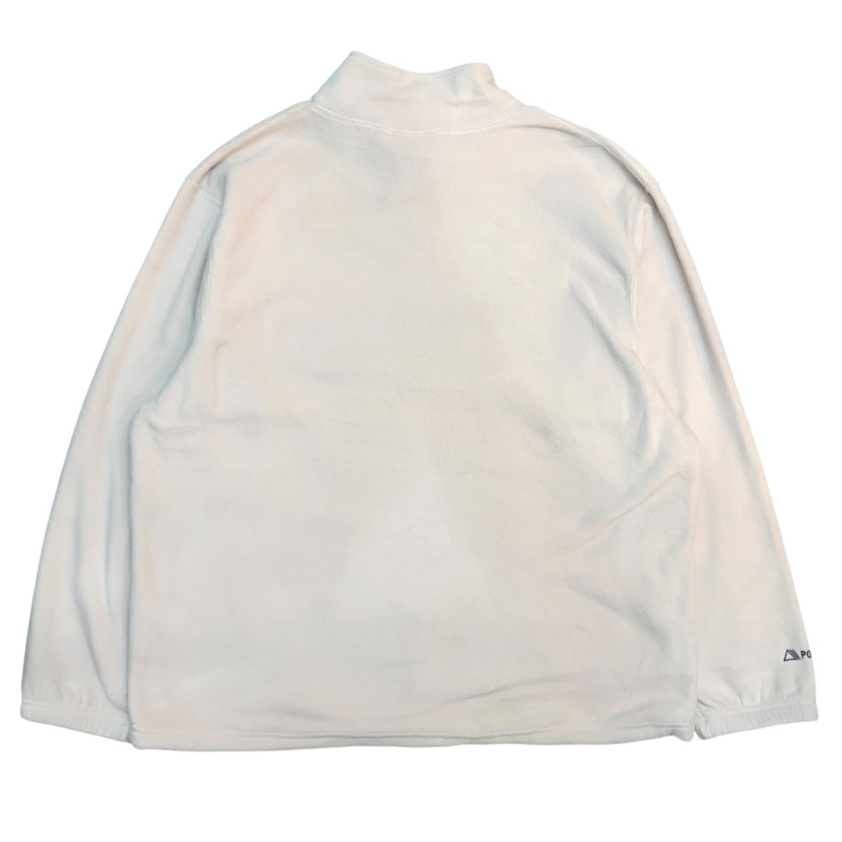 22AW/Polartec Mock Neck PulloverStoneポーラテックモックネックフリースプルオーバー