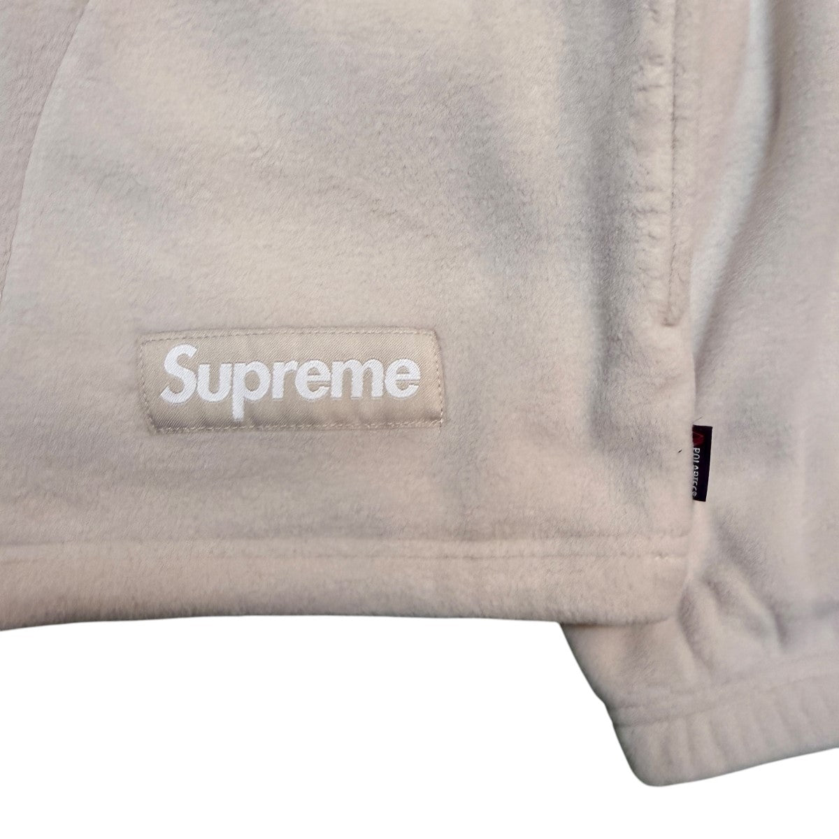 22AW/Polartec Mock Neck PulloverStoneポーラテックモックネックフリースプルオーバー