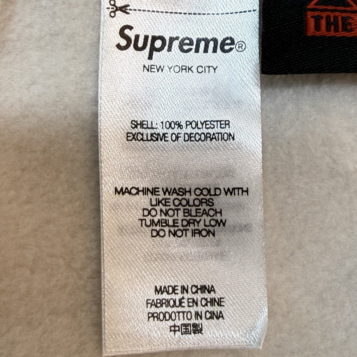 22AW/Polartec Mock Neck PulloverStoneポーラテックモックネックフリースプルオーバー