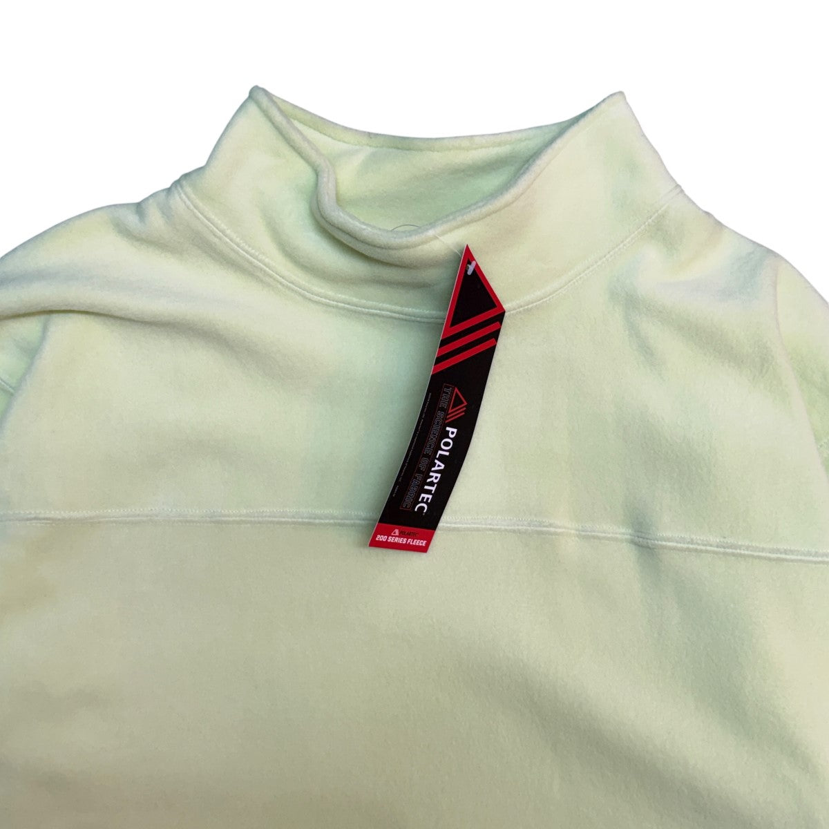 22AW/Polartec Mock Neck PulloverLimeポーラテックモックネックフリースプルオーバー