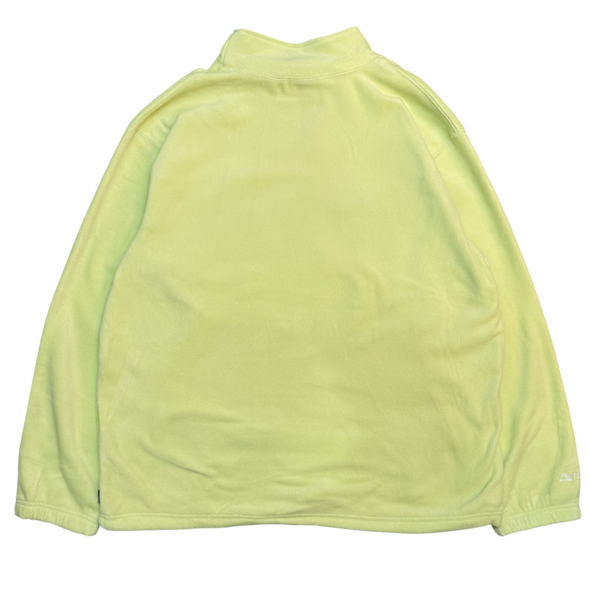 22AW/Polartec Mock Neck PulloverLimeポーラテックモックネックフリースプルオーバー
