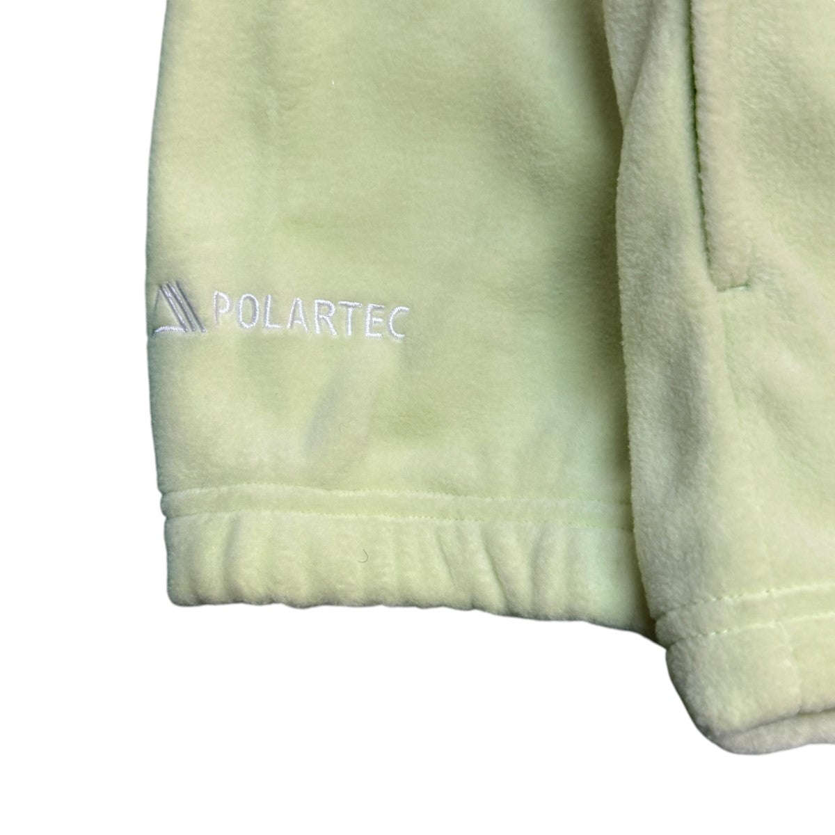 22AW/Polartec Mock Neck PulloverLimeポーラテックモックネックフリースプルオーバー