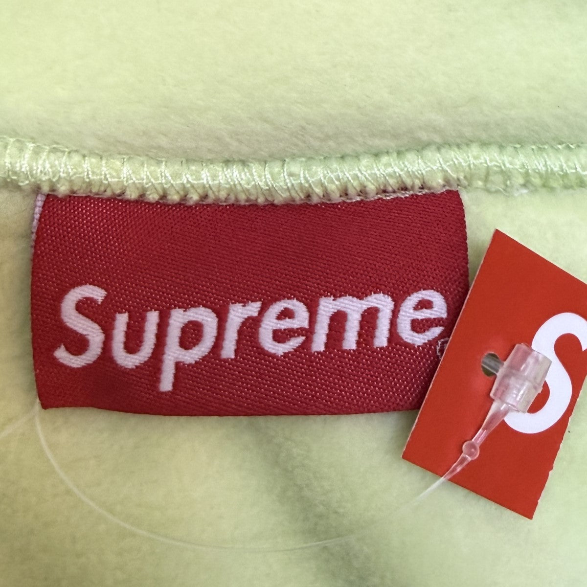 22AW/Polartec Mock Neck PulloverLimeポーラテックモックネックフリースプルオーバー