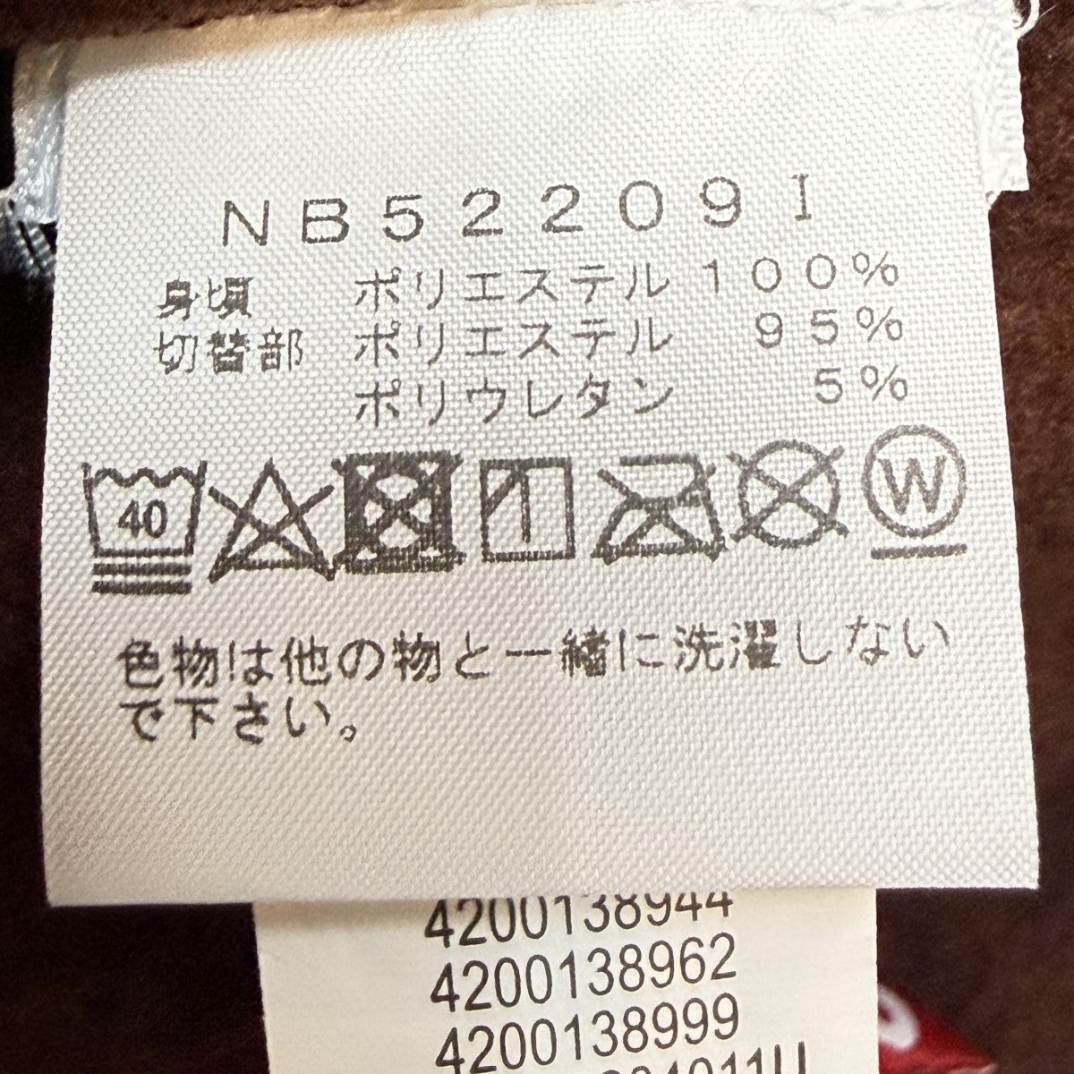 22AW/Steep Tech Fleece Pantスティープテック フリースパンツ/NB52209I