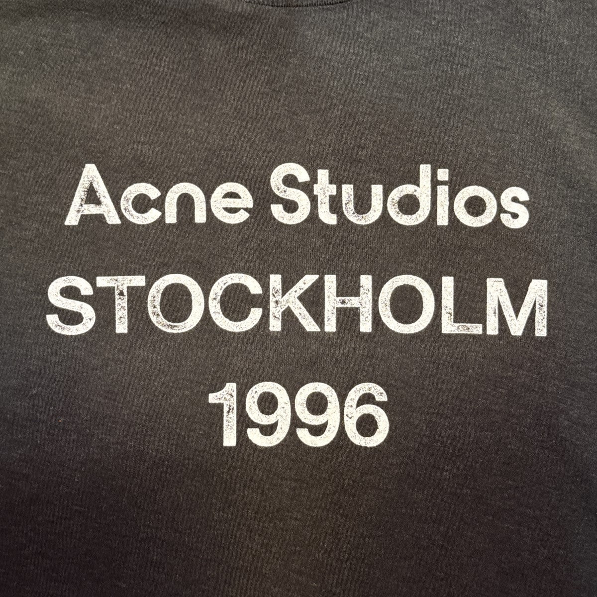 26SS/スプレー仕上げ1996ロゴTシャツ／加工ロングスリーブTシャツ/FN-UX-TSHI000016