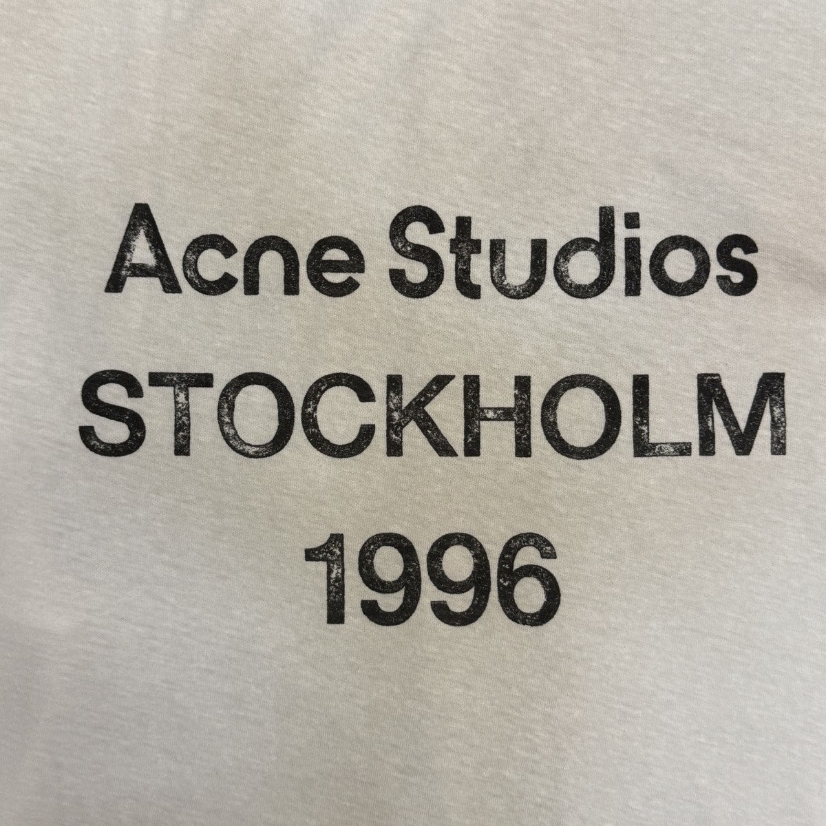 26SS/スプレー仕上げ1996ロゴTシャツ／スプレー加工ロングスリーブTシャツ/FN-UX-TSHI000016