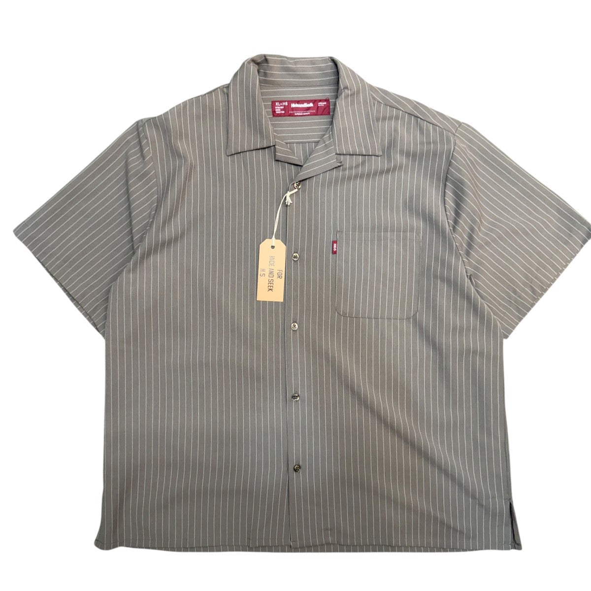 26SS/Striped S／S Shirt／ストライプショートスリーブシャツ/HS060126