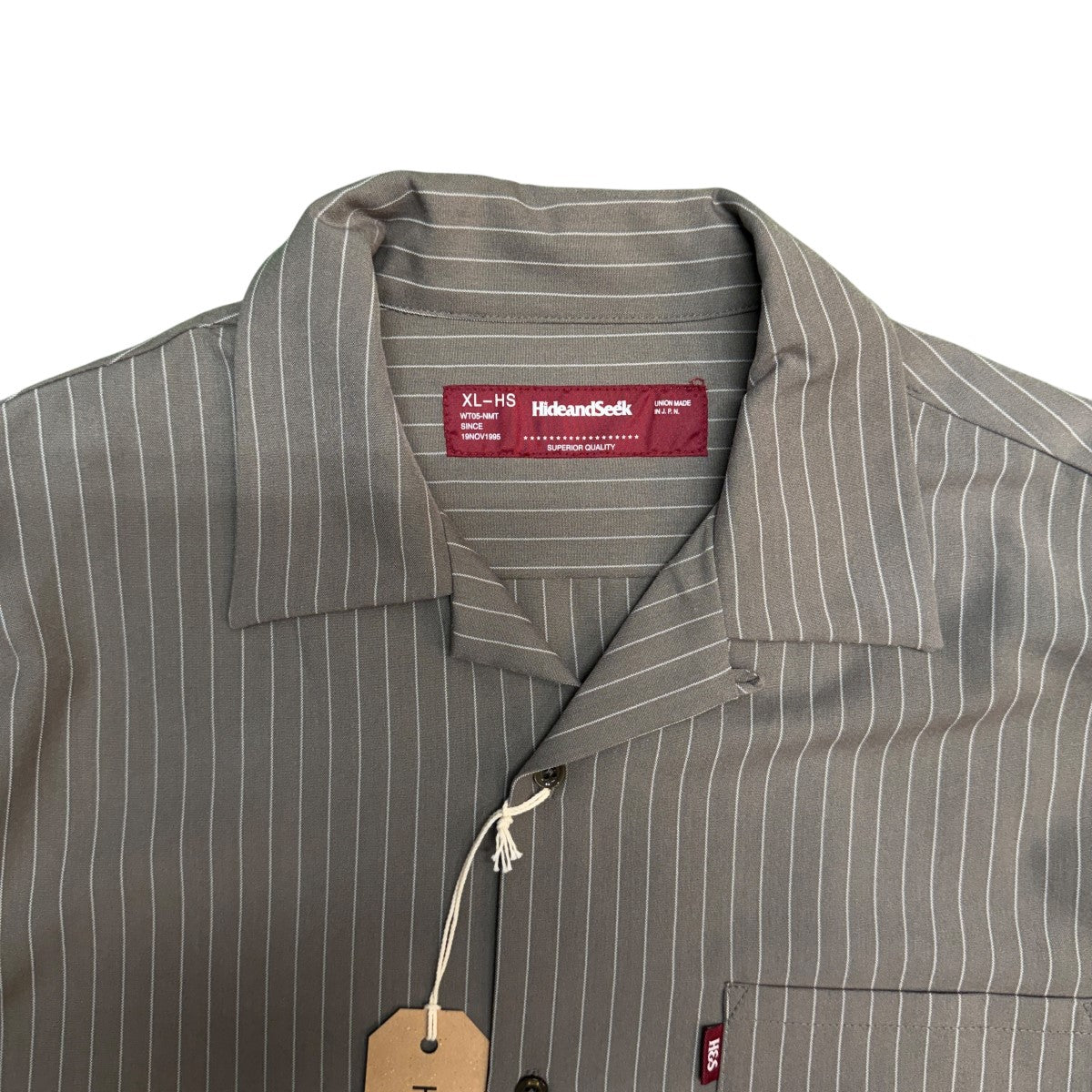 26SS/Striped S／S Shirt／ストライプショートスリーブシャツ/HS060126