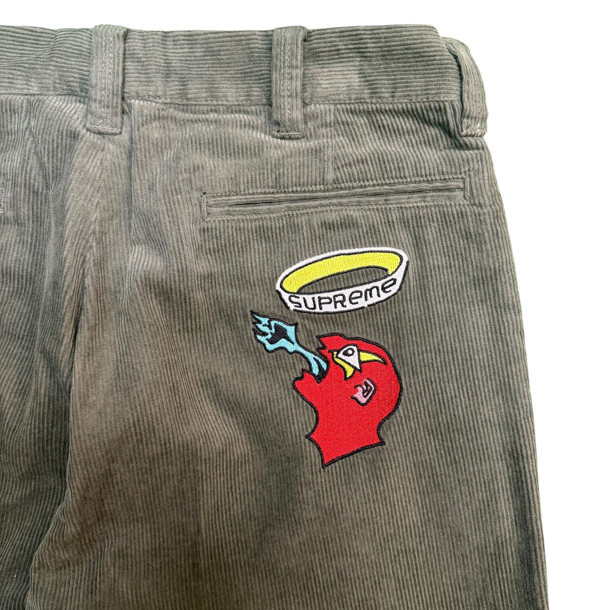 21AW/Gonz Corduroy Chino Pant／Dusty Green／ゴンズコーデュロイチノパンツ/中国製