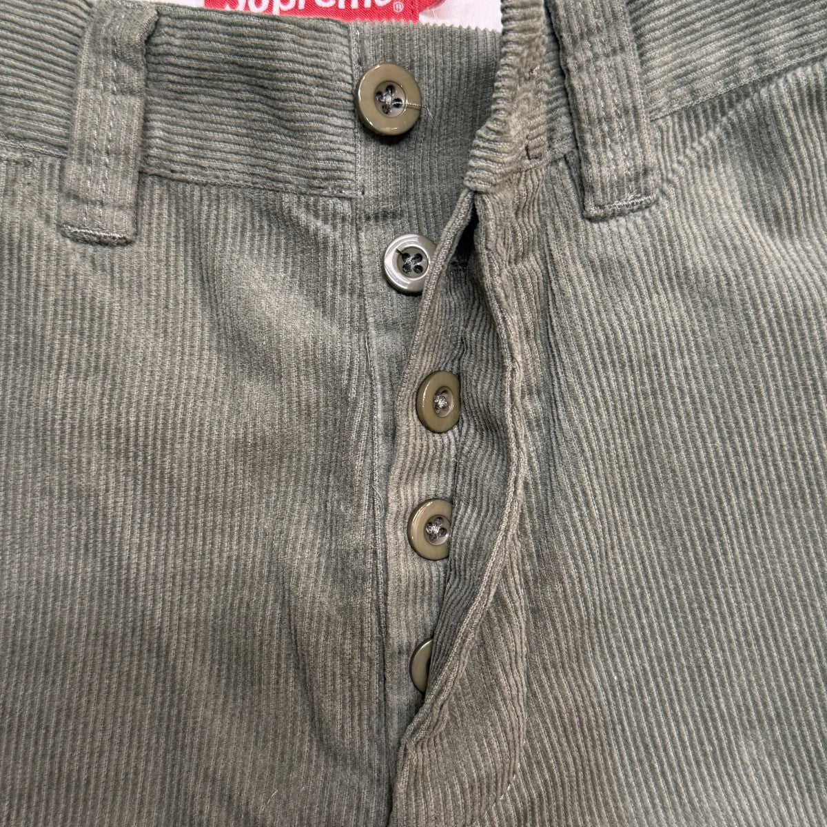 21AW/Gonz Corduroy Chino Pant／Dusty Green／ゴンズコーデュロイチノパンツ/中国製