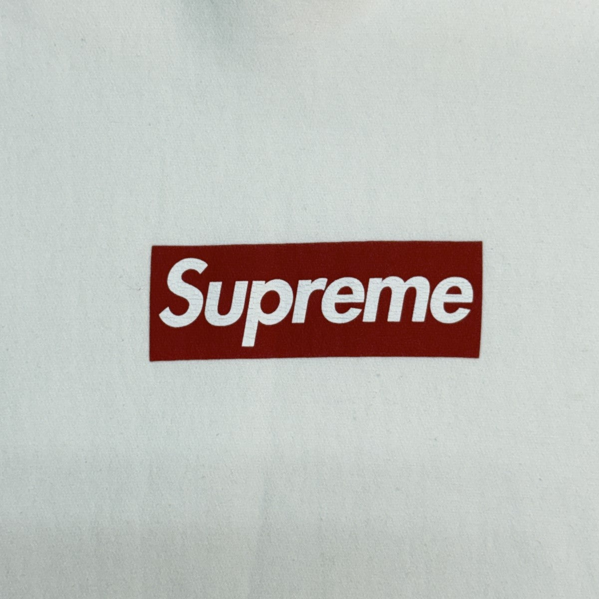 25SS/Washed Box Logo Crewneck／ウォッシュド ボックスロゴ クルーネック