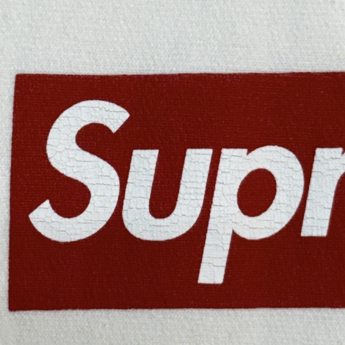 25SS/Washed Box Logo Crewneck／ウォッシュド ボックスロゴ クルーネック