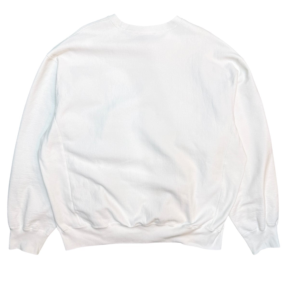 25SS/Washed Box Logo Crewneck／ウォッシュド ボックスロゴ クルーネック