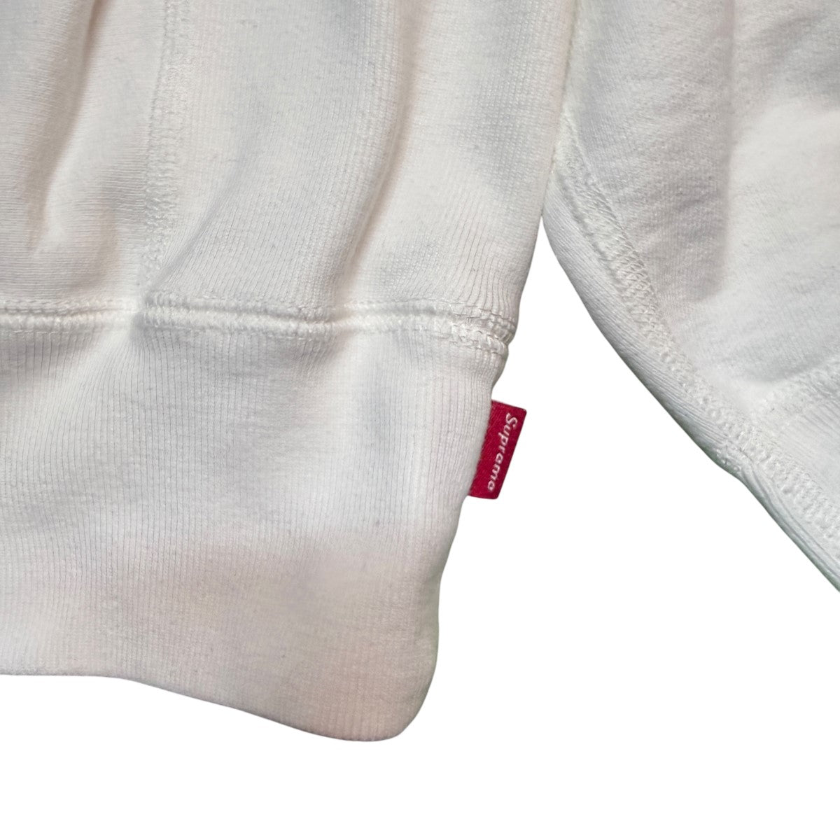 25SS/Washed Box Logo Crewneck／ウォッシュド ボックスロゴ クルーネック